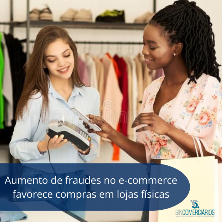 Aumento de fraudes no e-commerce favorece compras em lojas físicas