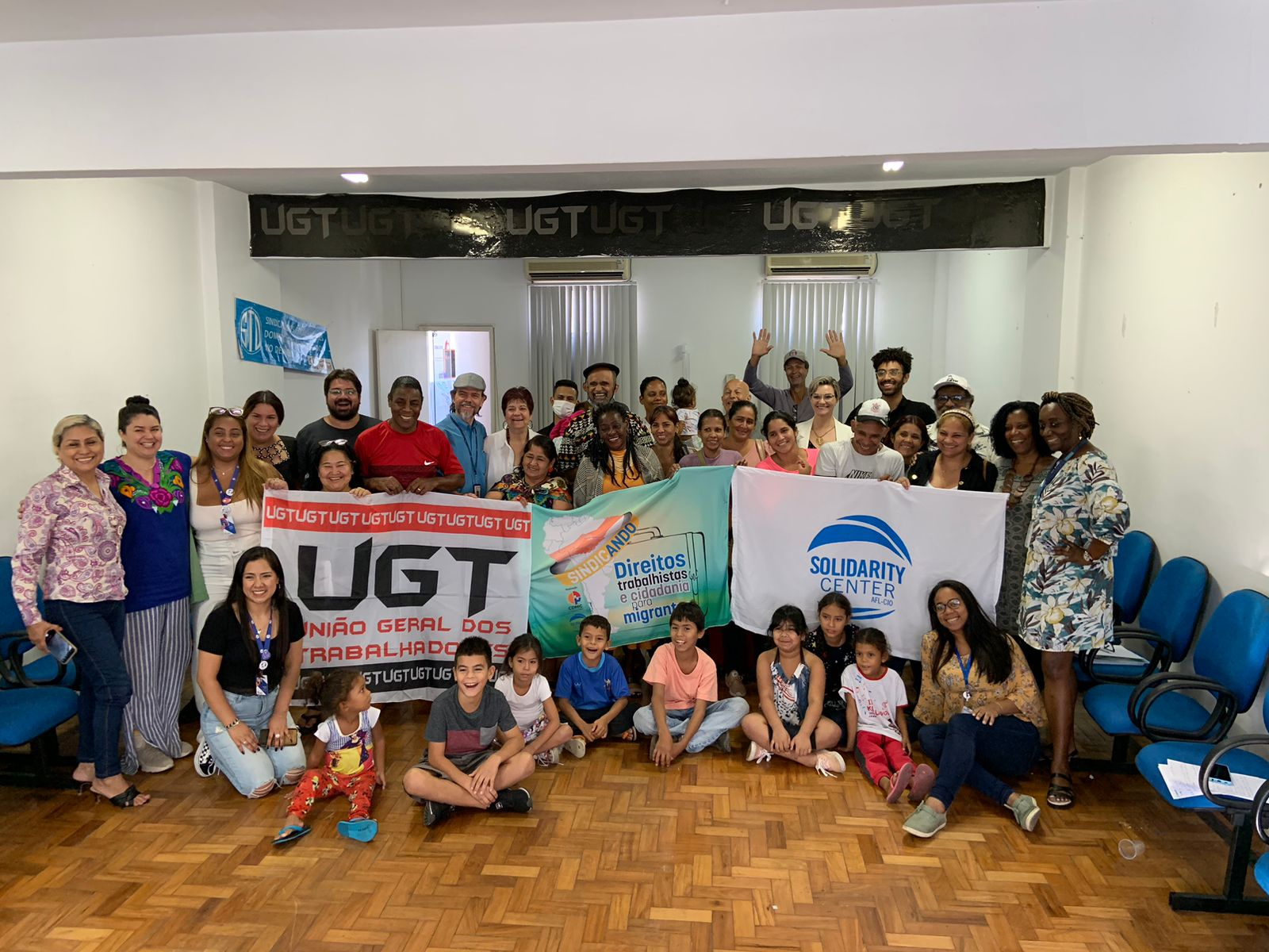 UGT-RJ sediou Oficina sobre Direitos Trabalhistas e Cidadania para Imigrantes