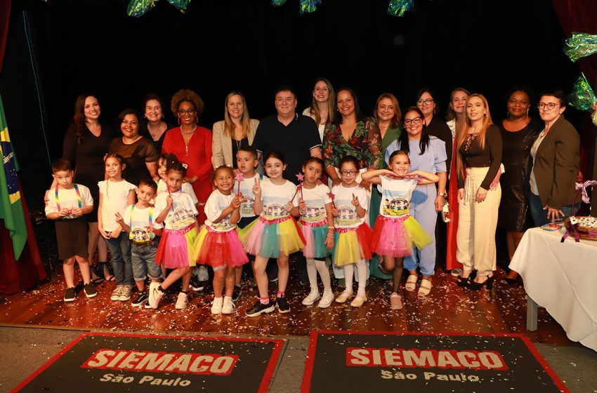 Creche do SIEMACO-SP forma 15 crianças que já poderão iniciar o ensino fundamental em 2023