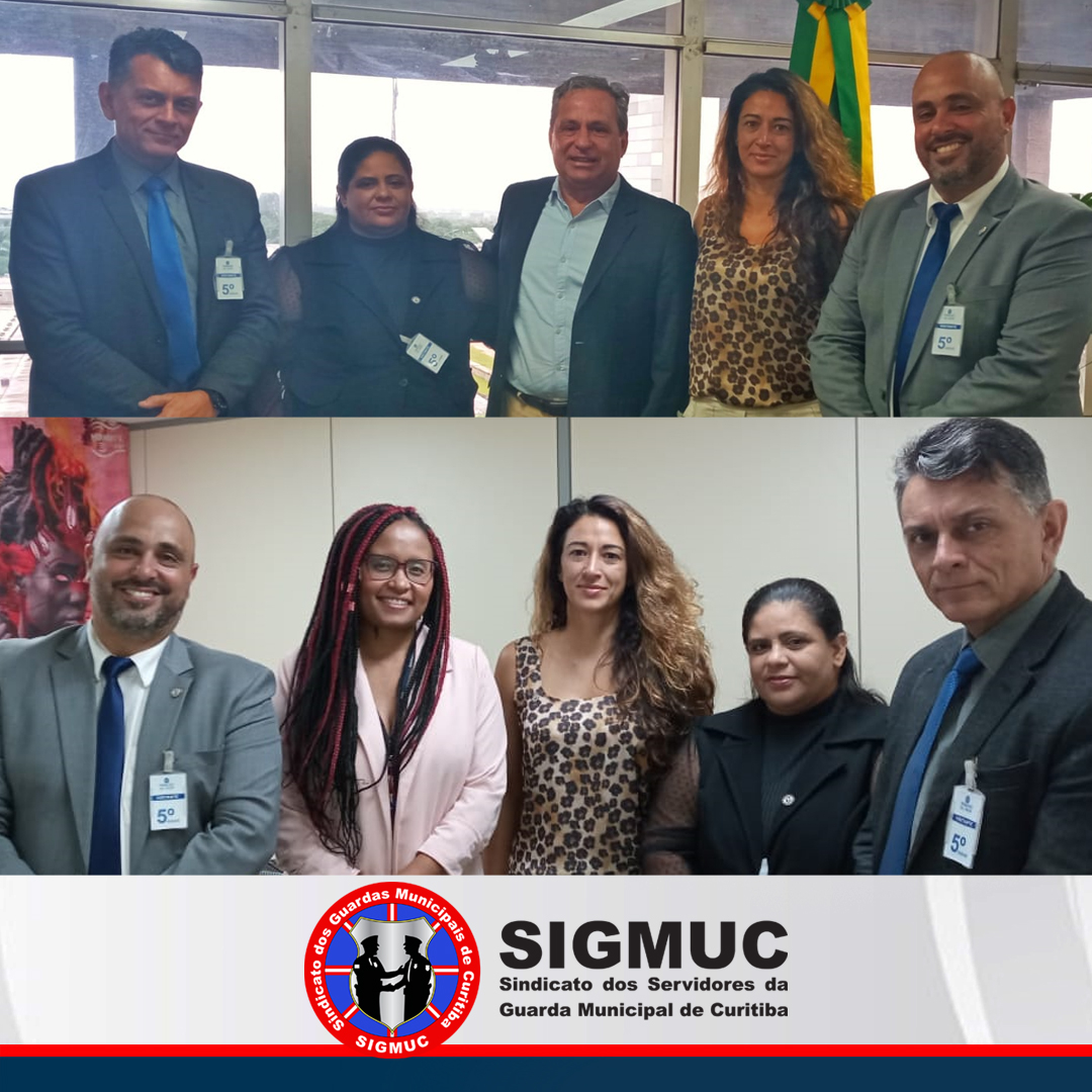 SIGMUC participa de reuniões em Brasília com a FENAGUARDAS