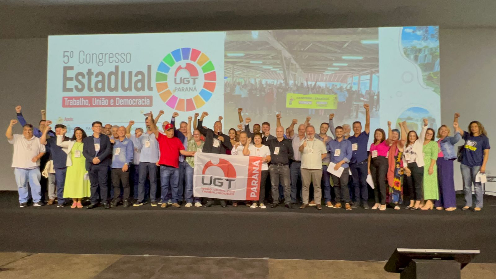 UGT-PARANÁ REALIZA CONGRESSO E ELEGE NOVA DIRETORIA