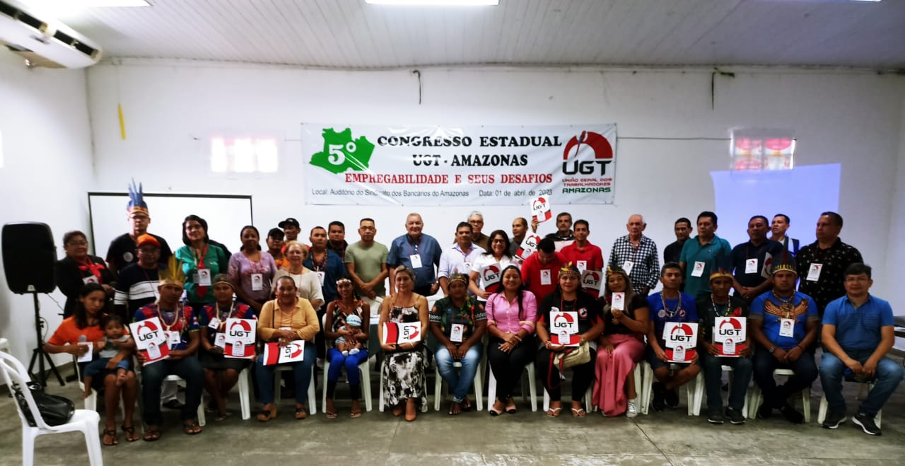 5º Congresso da UGT-AM reconduz Berg a presidência da Estadual