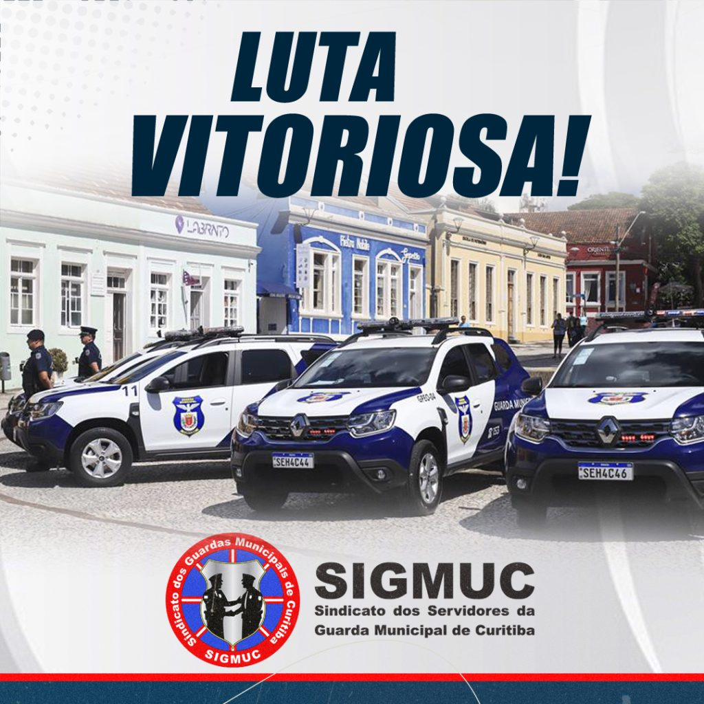 LUTA VITORIOSA: Cobranças do SIGMUC resultam em viaturas novas para a Guarda Municipal de Curitiba
