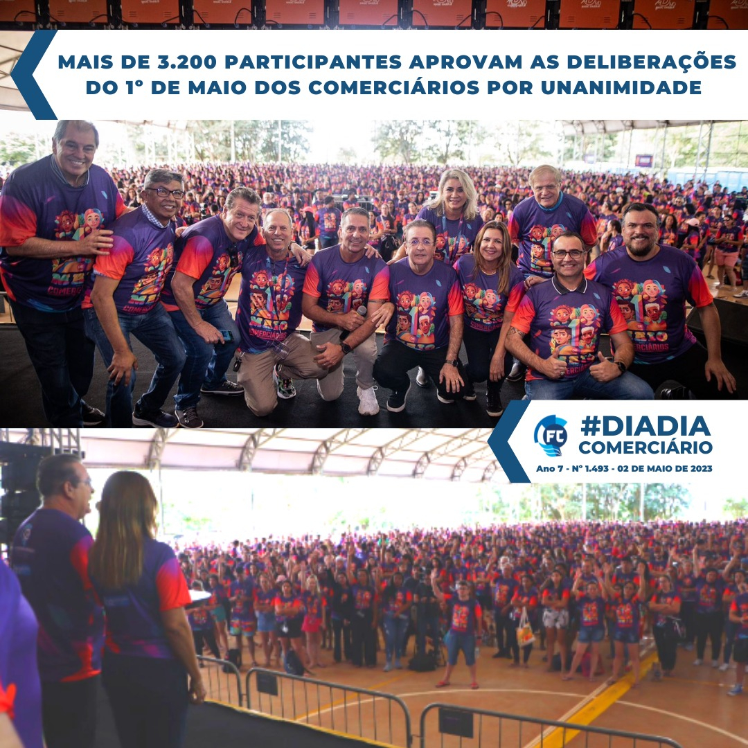 Festa do 1º de Maio dos Comerciários, em Avaré