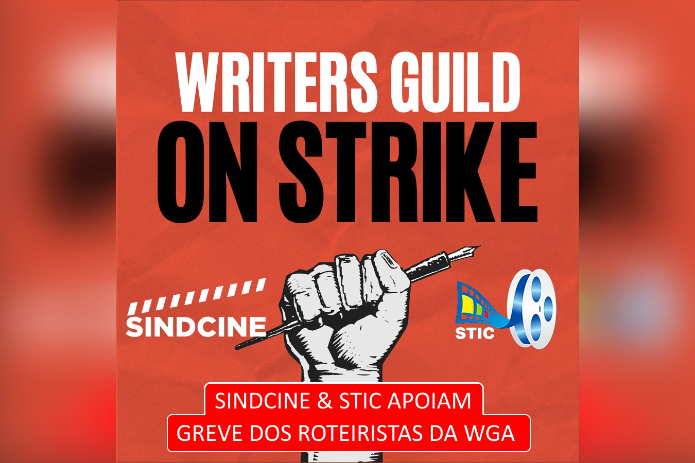 EM SOLIDARIEDADE À GREVE DOS ROTEIRISTAS!!