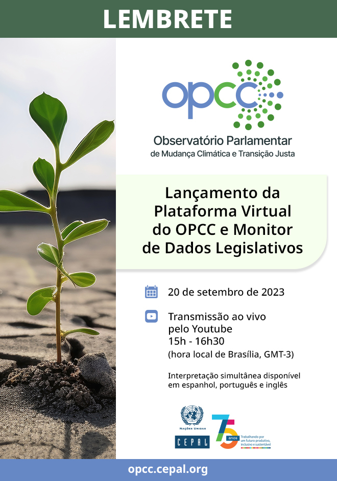 Lançamento da plataforma virtual do OPCC e monitor de dados legislativos