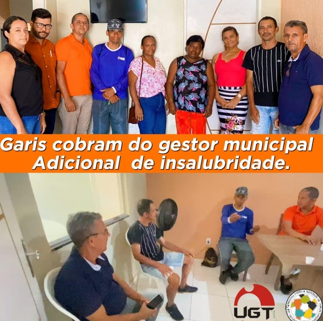 GARIS COBRAM DO GESTOR MUNICIPAL  ADICIONAL DE INSALUBRIDADE