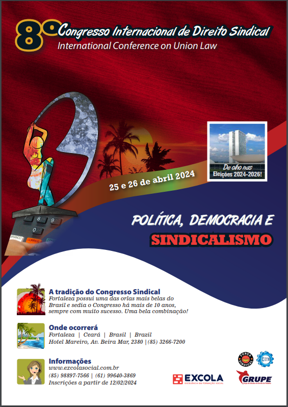 8º Congresso Internacional de Direito Sindical