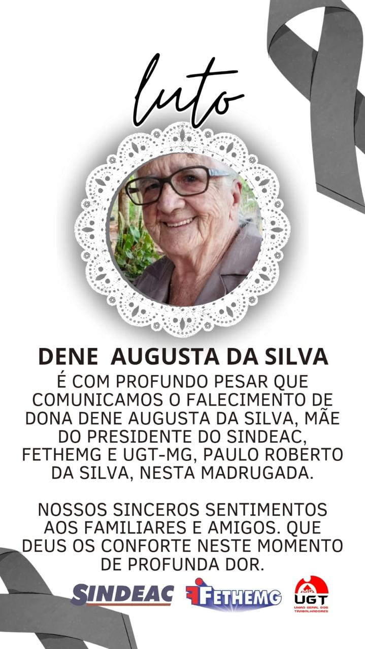 Pesar: Dene Augusta da Silva