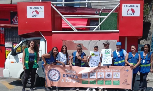 SIEMACO-SP se une a profissionais da saúde para conscientizar sobre a dengue em São Paulo