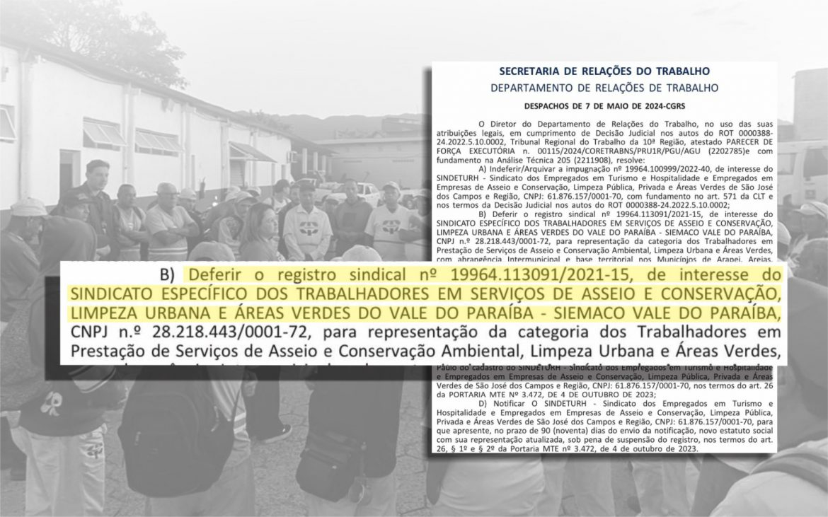 Conquista da Carta Sindical Transforma Realidade dos Trabalhadores do Vale do Paraíba