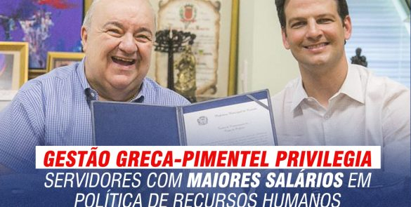 SIGMUC denuncia: Gestão Greca-Pimentel privilegia servidores com maiores salários em política de Recursos Humanos