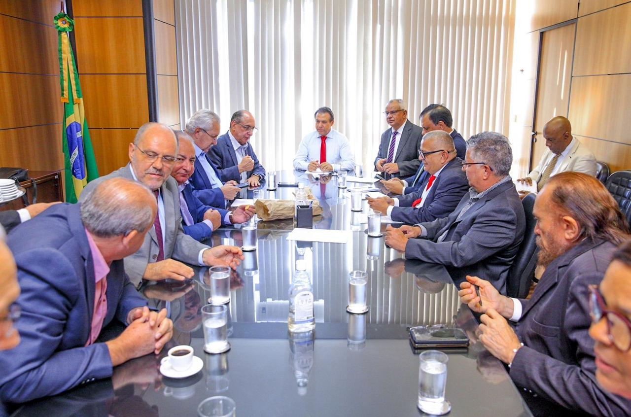 Reunião das Centrais Sindicais com o Ministro do Trabalho, Luiz Marinho