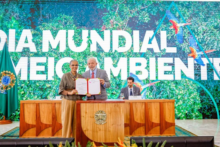 UGT presente na cerimônia em comemoração ao Dia Mundial do Meio Ambiente: Um Marco Verde no Palácio do Planalto