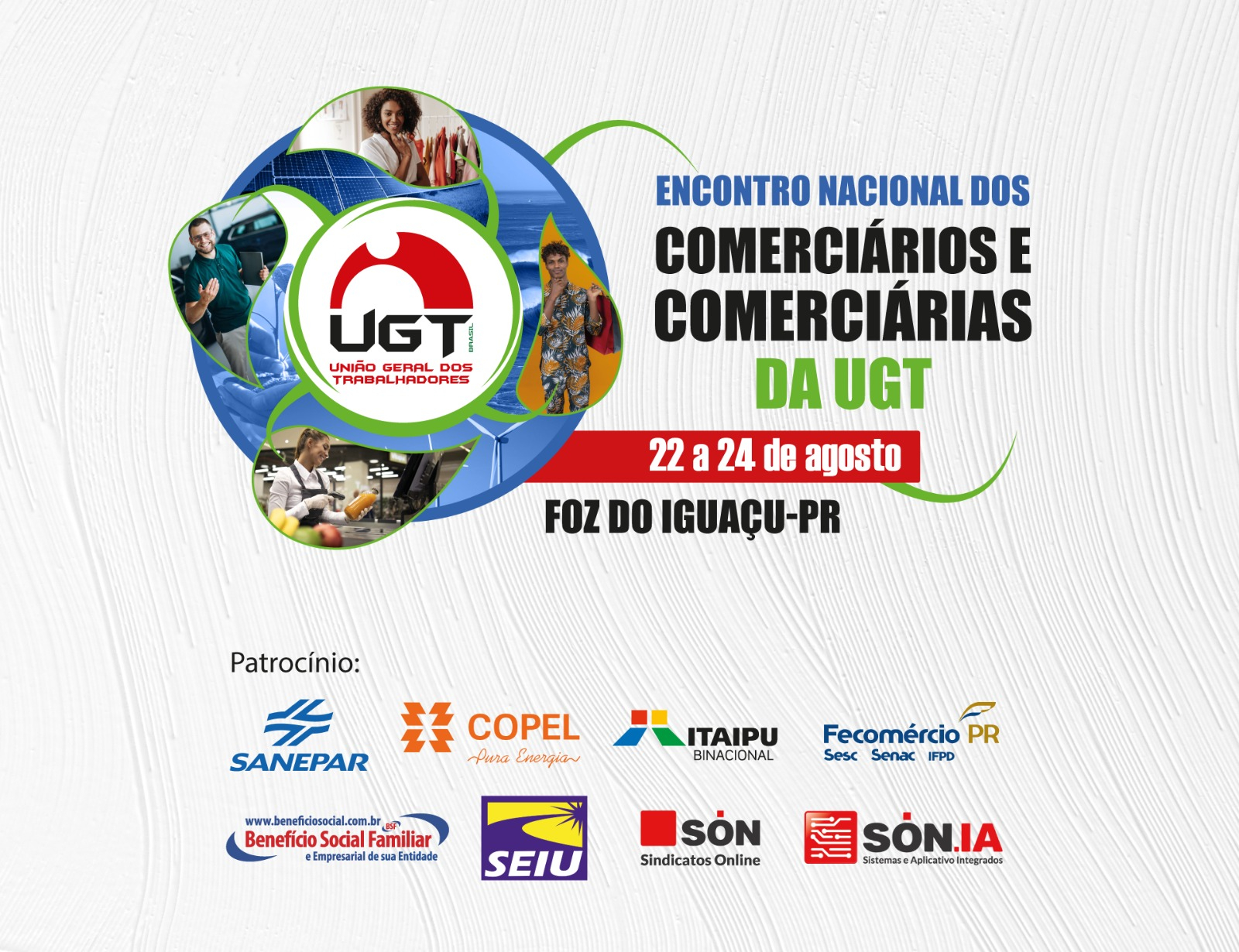 UGT Promove Encontro Nacional dos Comerciários e Comerciárias em Foz do Iguaçu