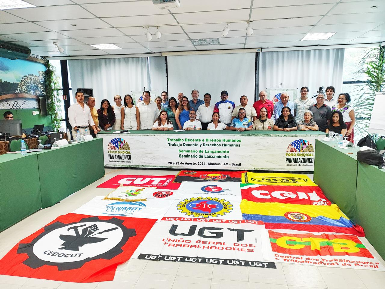 UGT Marca Presença no Lançamento do Fórum Sindical Pan-Amazônico