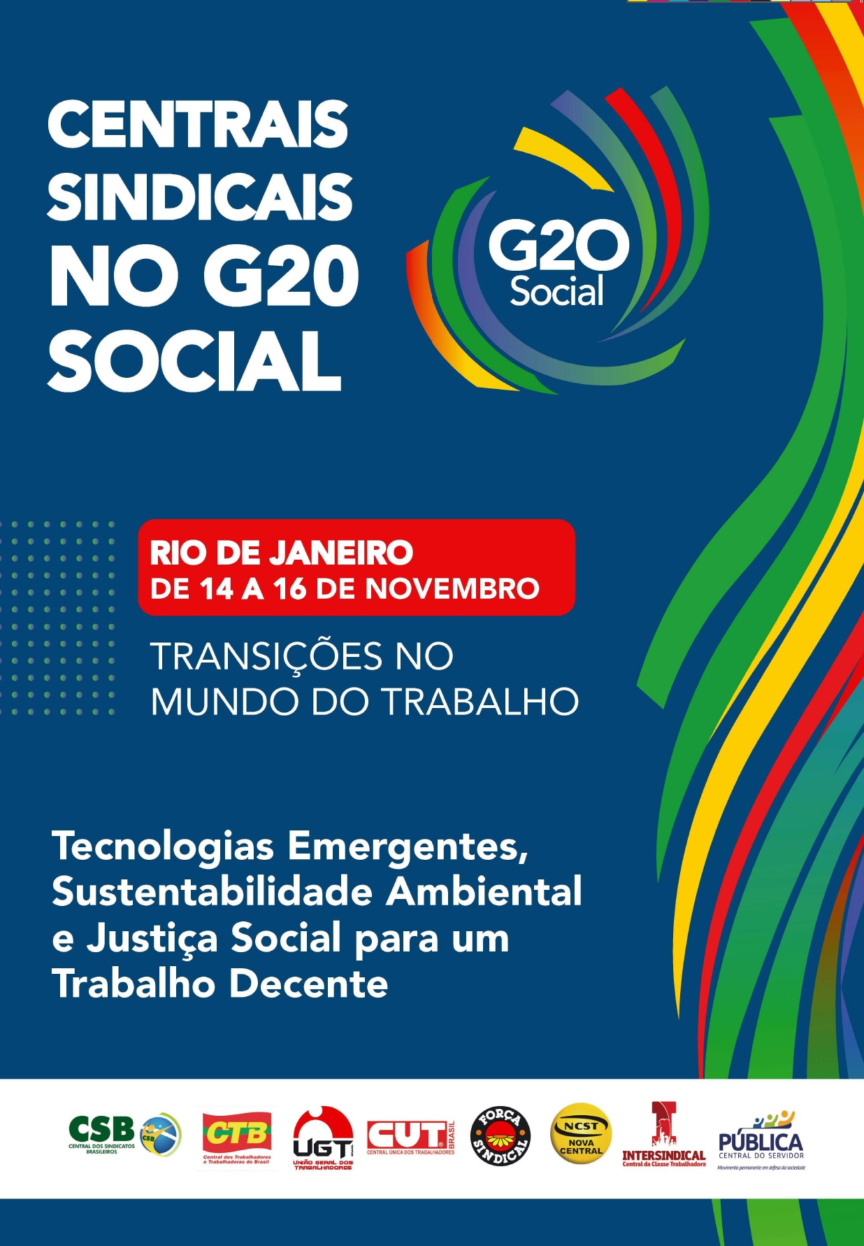 Centrais sindicais no G20 Social