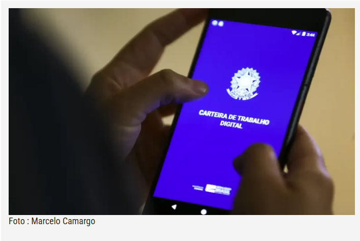 Carteira de Trabalho Digital agora permite consultas a vagas do Sine