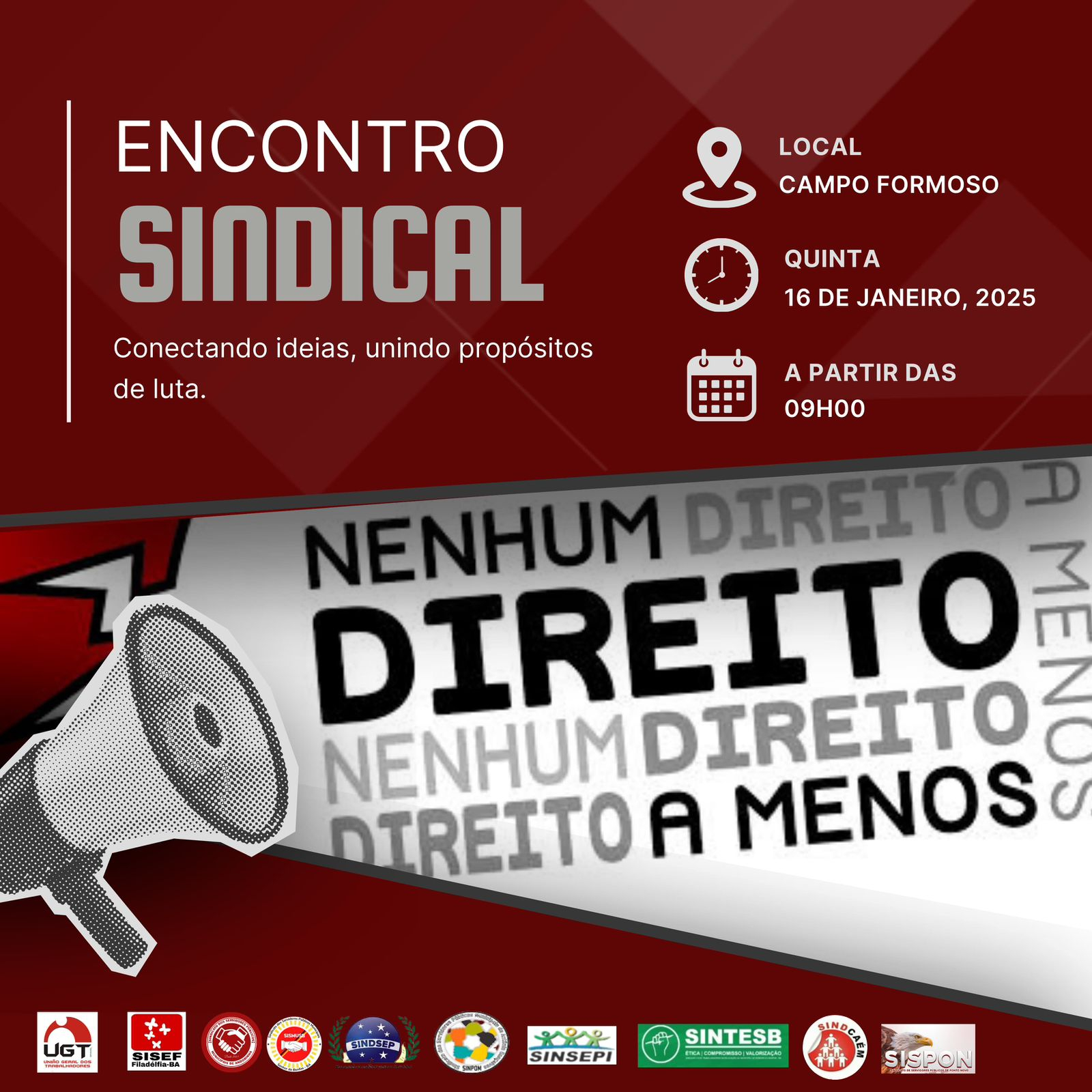 SINDSEP sediará mais um encontro do movimento sindical da região norte Baiana