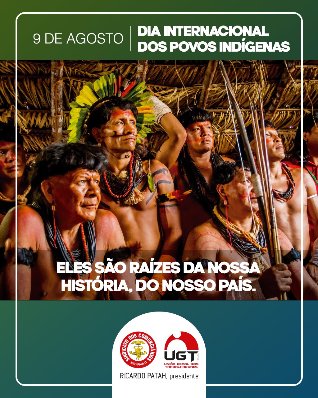 09 de Agosto: Dia Internacional dos Povos Indígenas