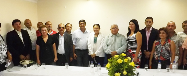 A UGT-Piauí presente na solenidade de posse da nova diretoria da Fetracompi