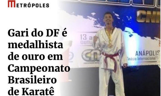 A categoria da Limpeza Urbana sempre mandando muito bem nos esportes