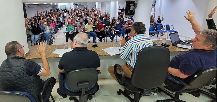 Assembleia aprova balanço do Sintetel referente ao exercício de 2021