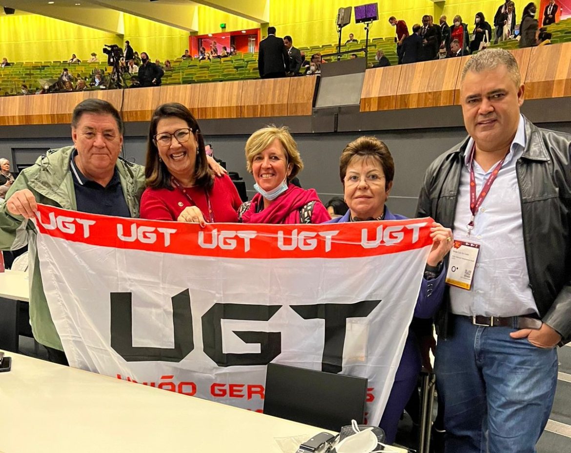 CONTEC/UGT-Brasil estão presentes no 5º Congresso Sindical Internacional