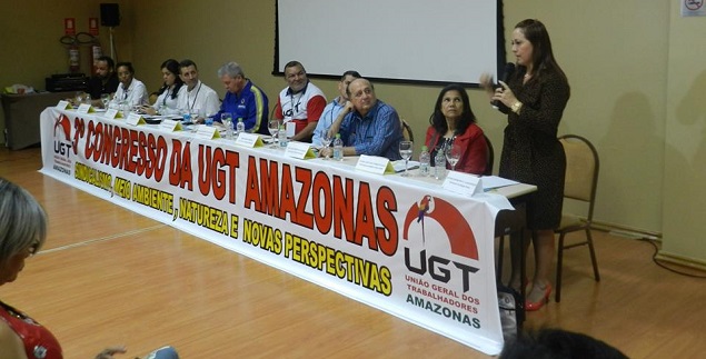 Com a presença do prefeito de Manaus, UGT-AM realiza seu 3º Congresso Ordinário