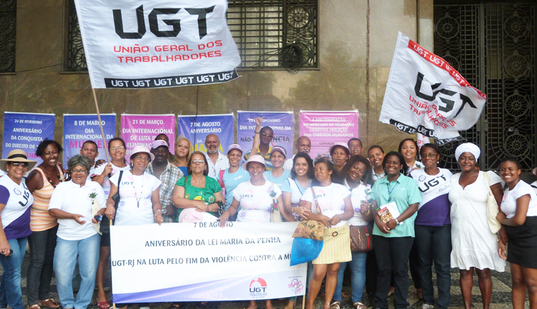 Dia da Mulher no evento da UGT-RJ na Central do Brasil