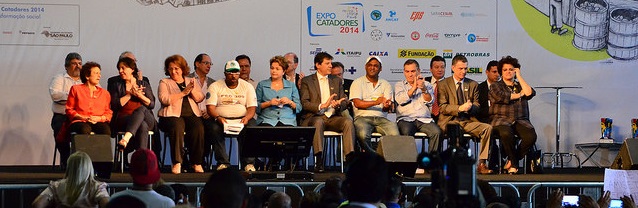 Dilma participa do encerramento da Expocatadores 2014