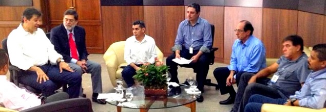 Direção Executiva da UGT se reúne com Prefeito Fernando Haddad