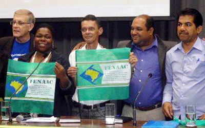 Dirigente do SINDACS-Paraná assume a vice-presidência da FENAAC