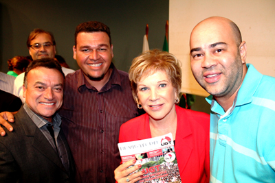 Dirigentes da UGT-Paraná com a ministra da Cultura