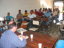 Encontro com trabalhadores rurais da região de Ribeirão Preto