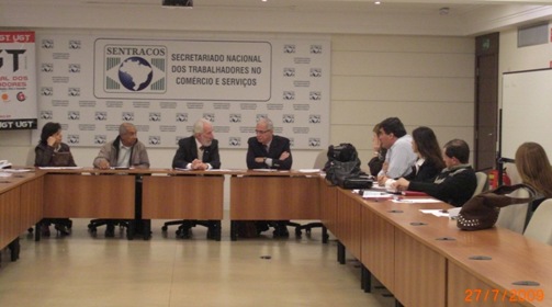 Foro Consultivo Econômico-Social do Mercosul  reuniu-se na UGT.