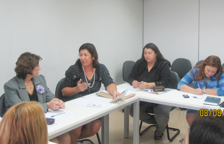 Fórum de Mulheres das Centrais se reúne com ministra Iriny  Lopes