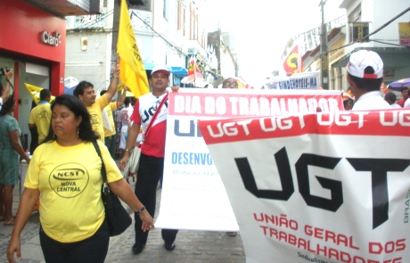 Homenagem aos Trabalhadores e ato de apoio ao companheiro Weber Henrique da UGT Maranhão