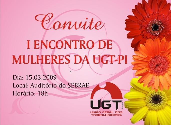 I Encontro de Mulheres da UGT Piauí