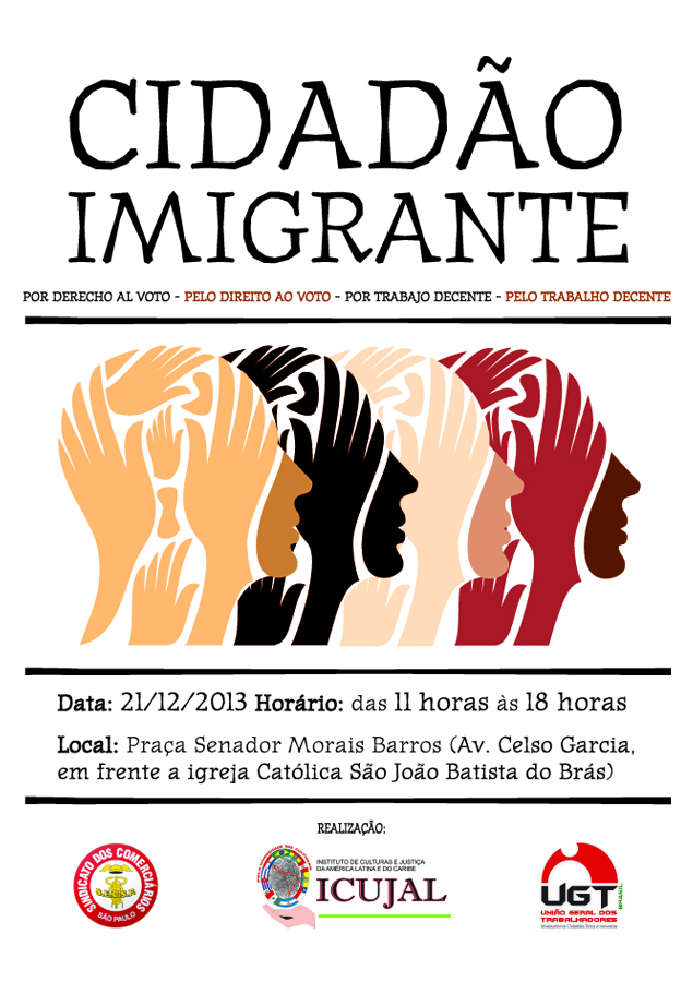 Icujal com apoio da UGT promove dia do Cidadão Imigrante