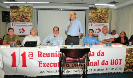 José Serra agradece apoio de sindicalistas