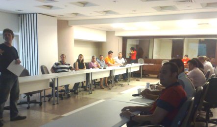 Juventude da UGT participa de reunião com Solidarity Center