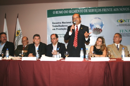 Lideranças discutem projeto de um novo Brasil em Encontro Nacional dos Trabalhadores em Prestação de Serviços.