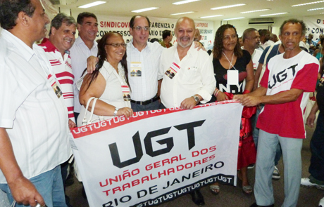 Lideranças sindicais reelegem presidente da UGT-RJ