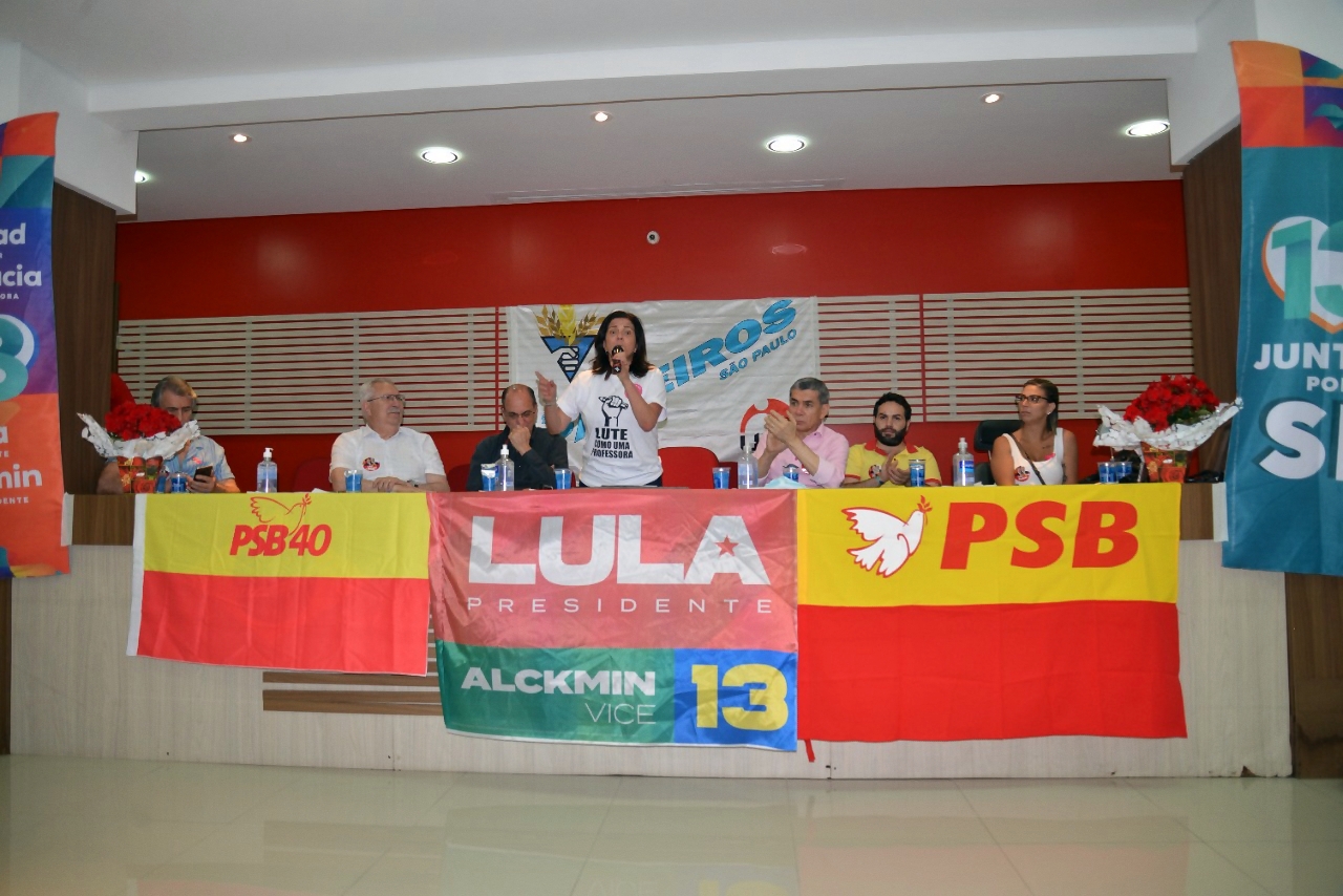 Lúcia França visita o Sindicato dos Padeiros de São Paulo