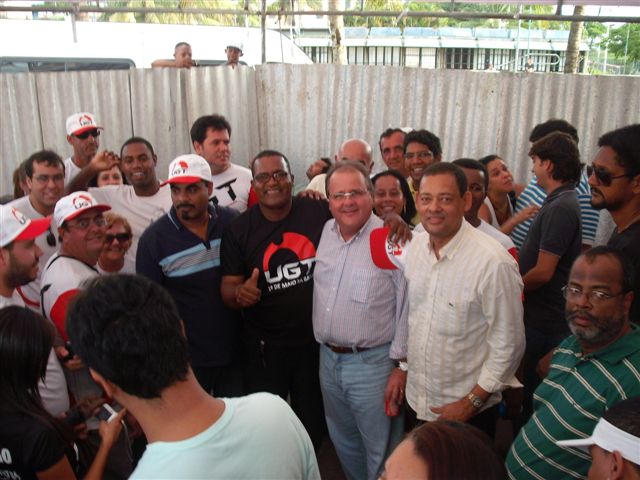 Ministro Geddel Vieira Lima elogiou festa do trabalhador Baiano.