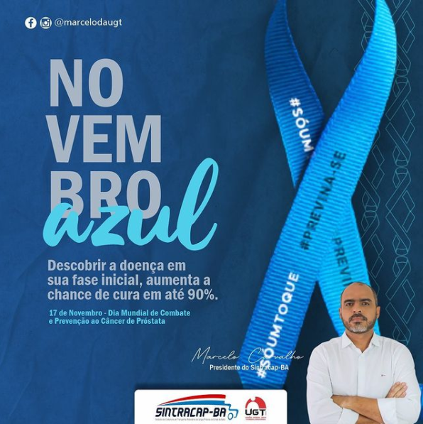 Novembro Azul: UGT BA