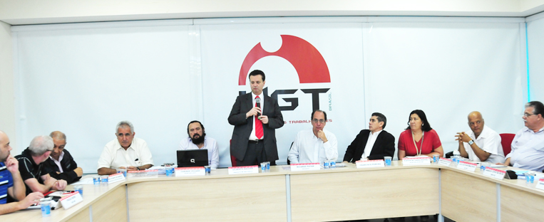 Prefeito Gilberto Kassab visita a sede da UGT Nacional