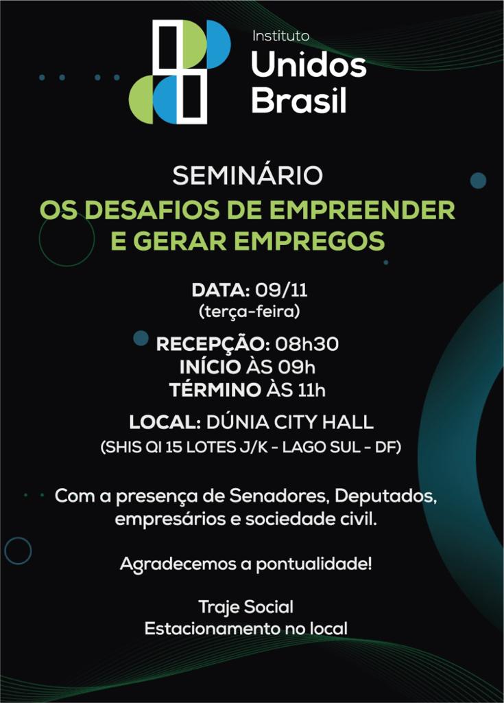 Presidente da UGT participa de seminário para debater os desafios para a geração de emprego no Brasil