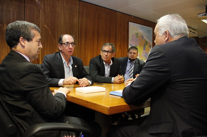 Presidente ugetista é recebido pelo Ministro do Trabalho Ronaldo Nogueira